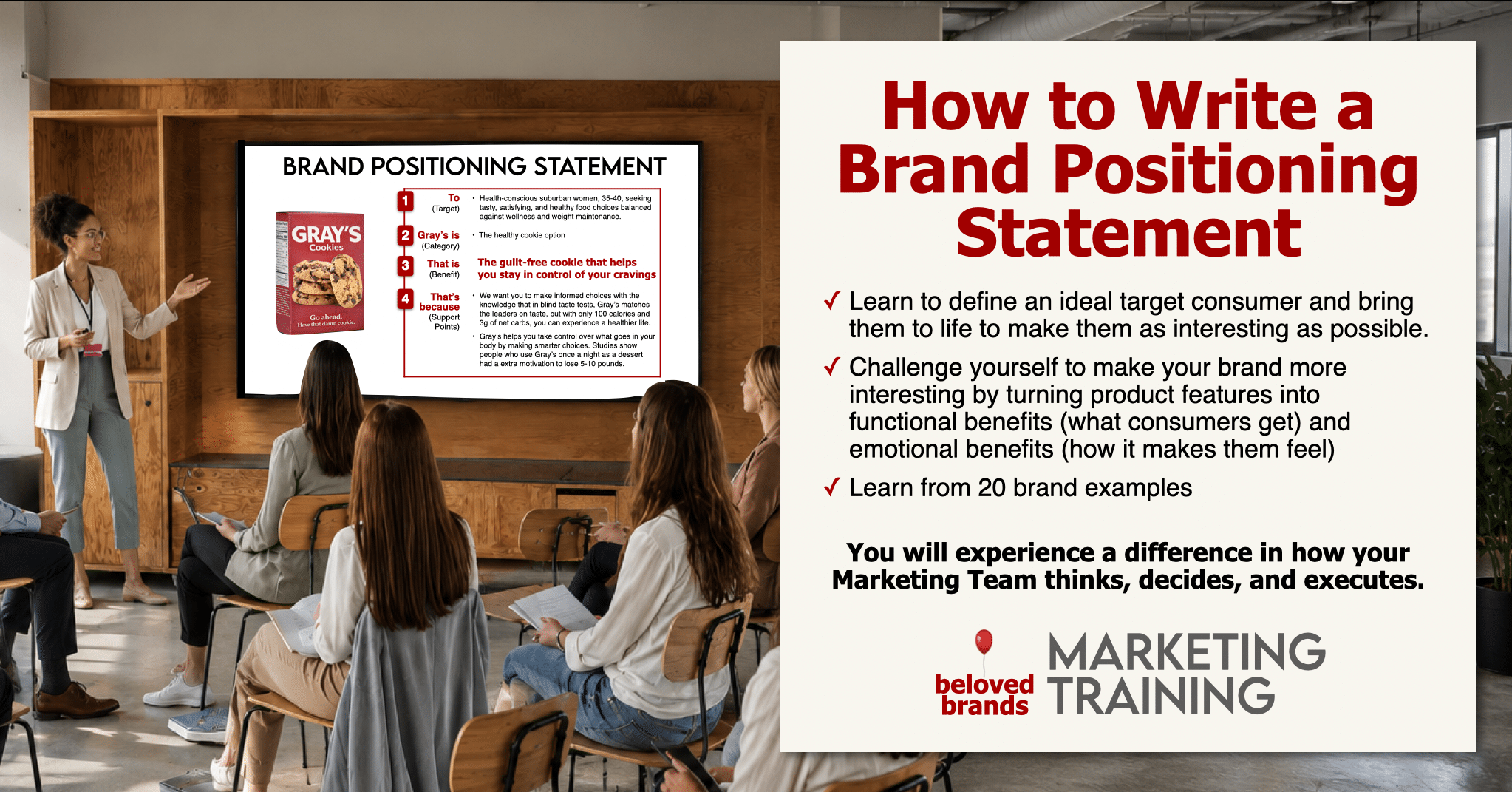 How to Write a Brand Positioning Statement Title Page