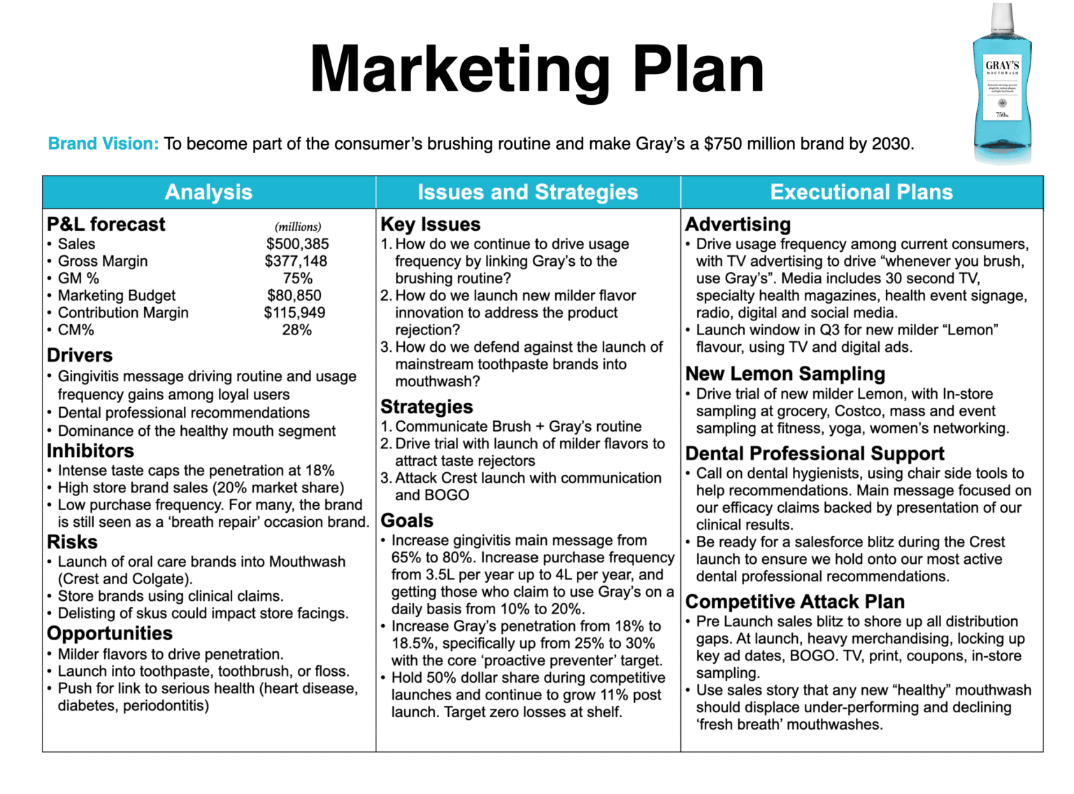 How to write a Marketing Plan [With Examples & Templates]