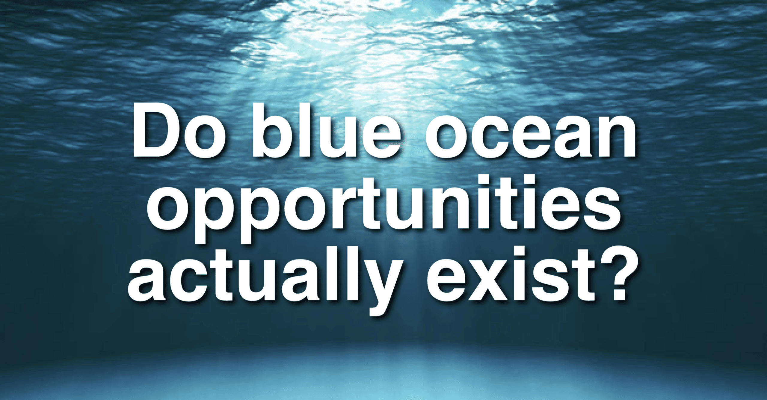 Blue Ocean Strategy