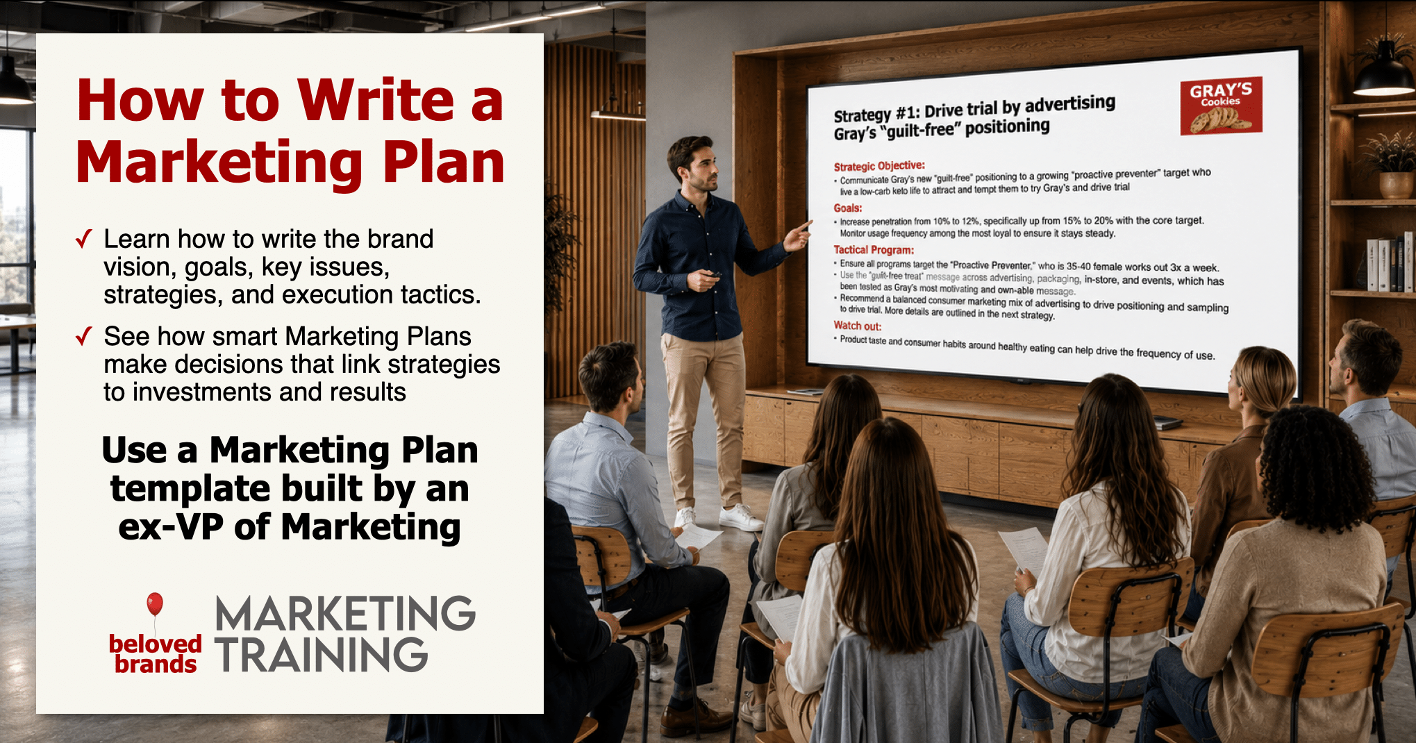 How to write a Marketing Plan - Brand Plan - Strategic Plan
