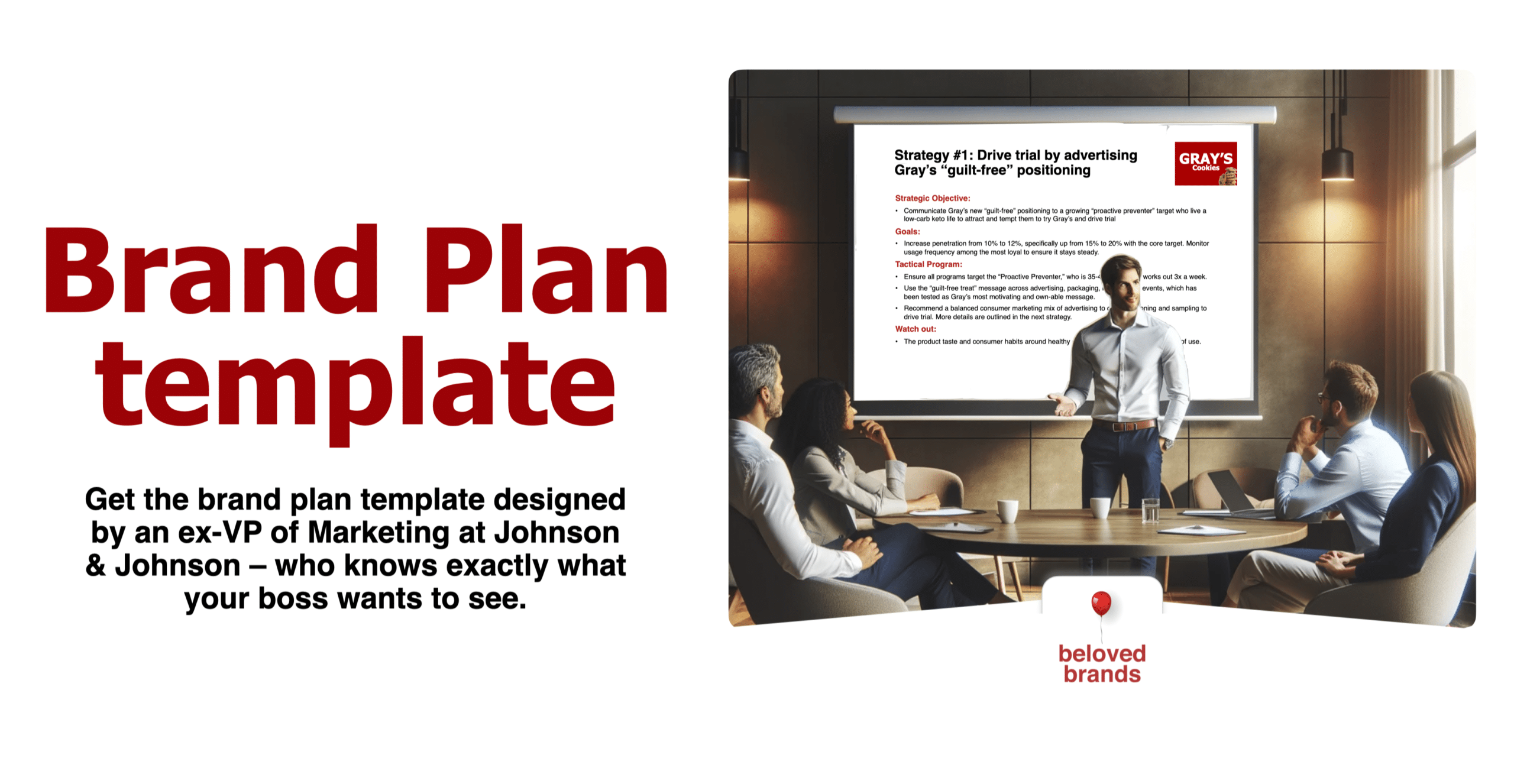 Brand Plan template