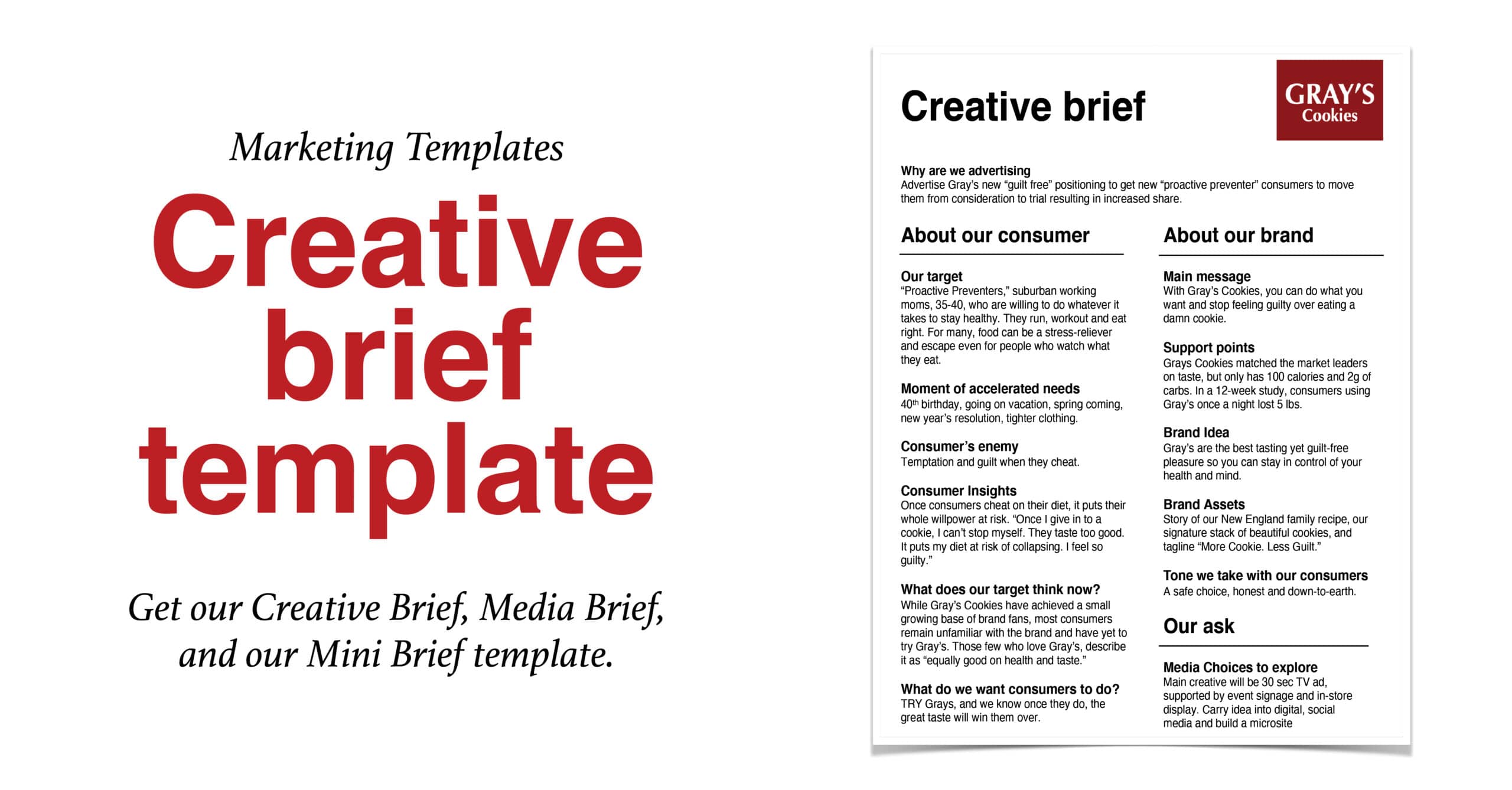 Creative Brief template