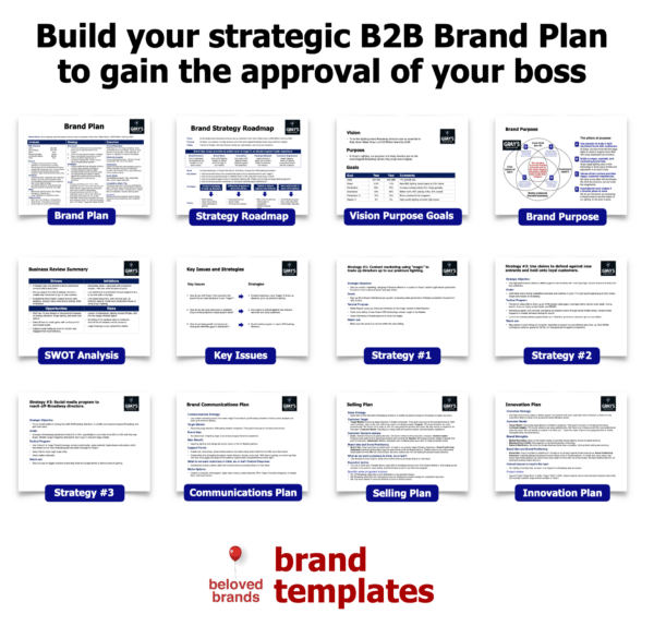 B2B Brand Toolkit - B2B Brand Plan template