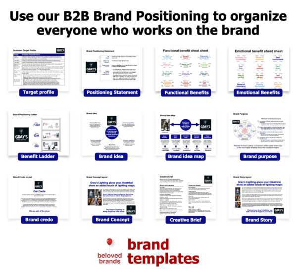 B2B Brand Toolkit - B2B Brand Positioning template