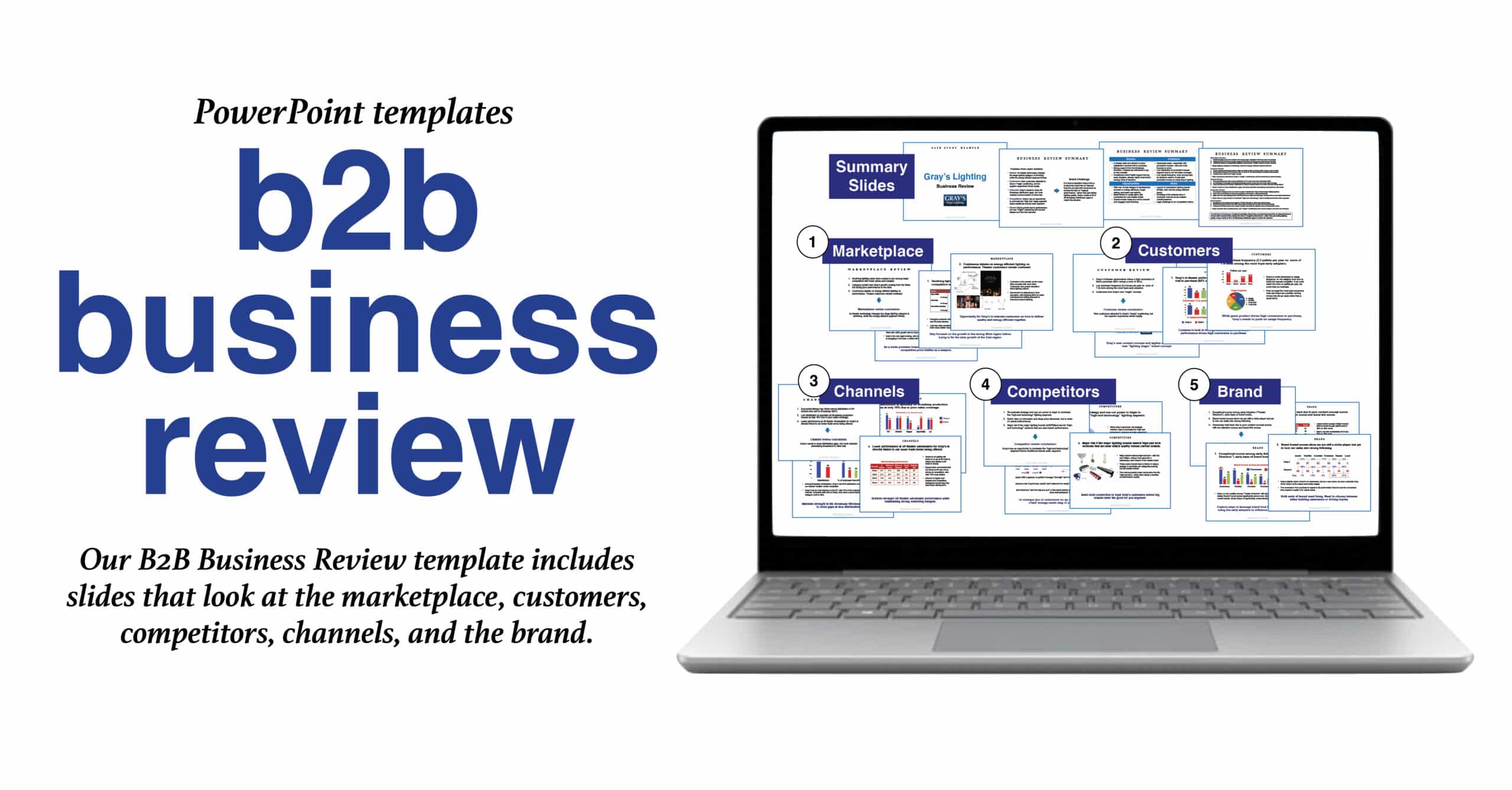 Business Review Template For B2B Brands - Beloved Brands