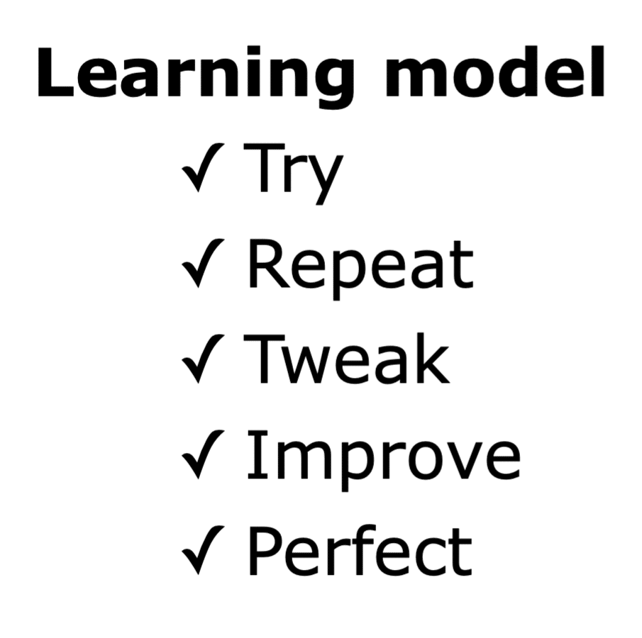 Learning model skills