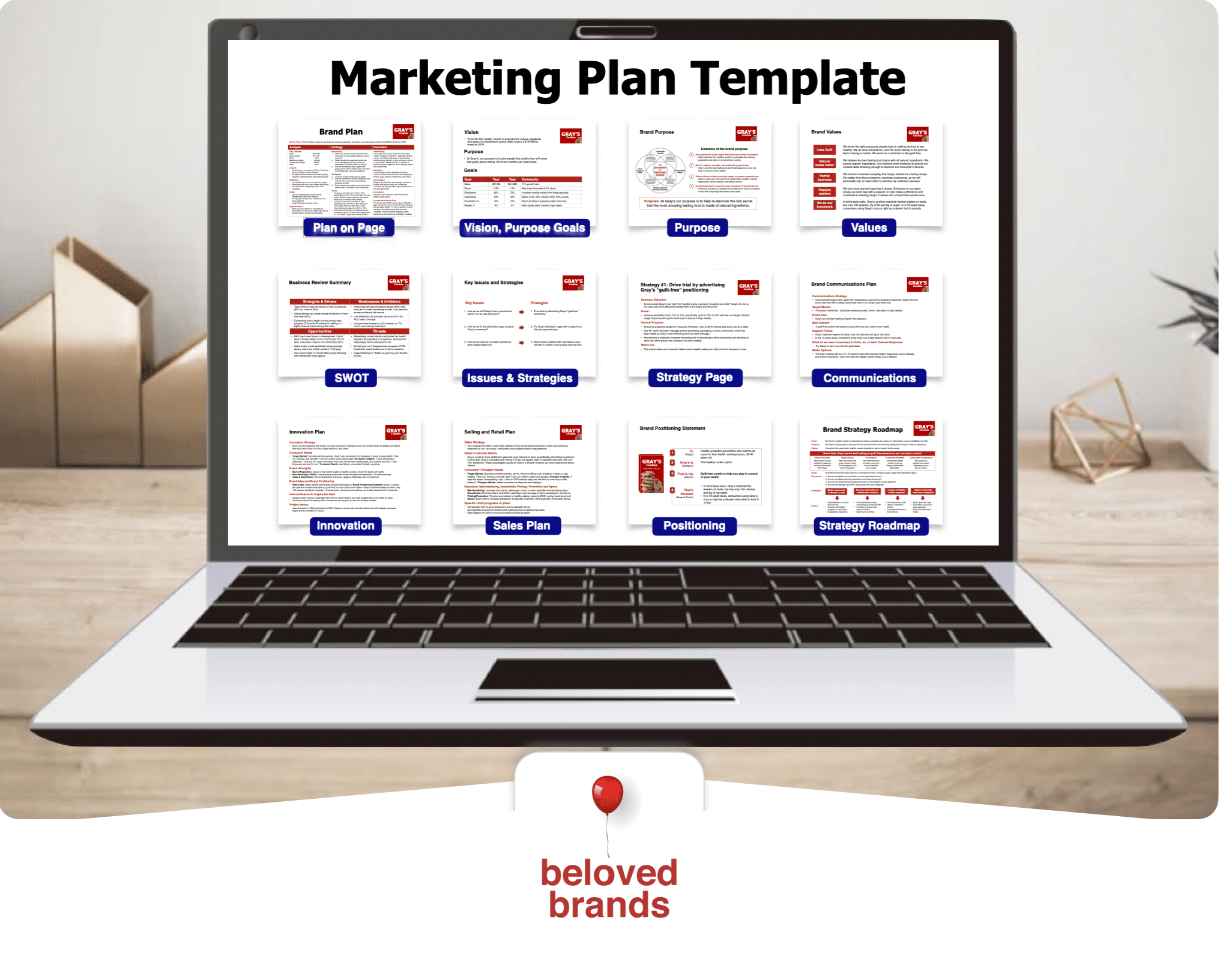 Marketing Plan Template example