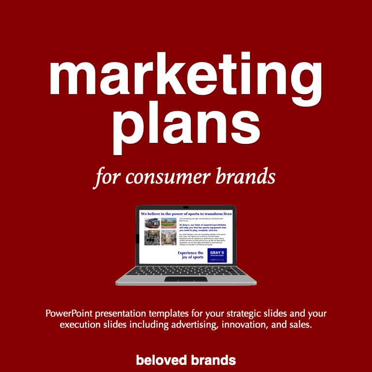 marketing plan template, brand plans for consumer brands, brand positioning for consumer brands, business reviews for consumer brands, brand toolkit for consumer brands