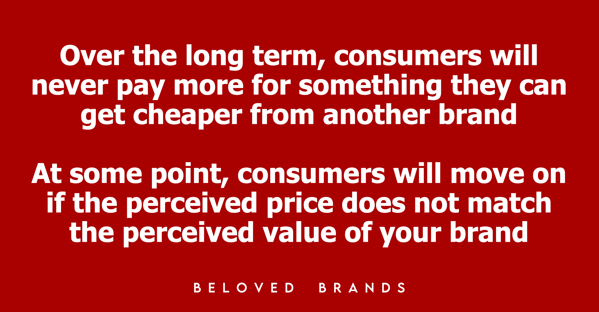 Perceived Price vs Perceived Value