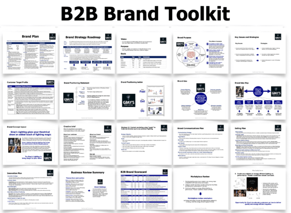 Brand Toolkit - Brand Strategy presentation templates