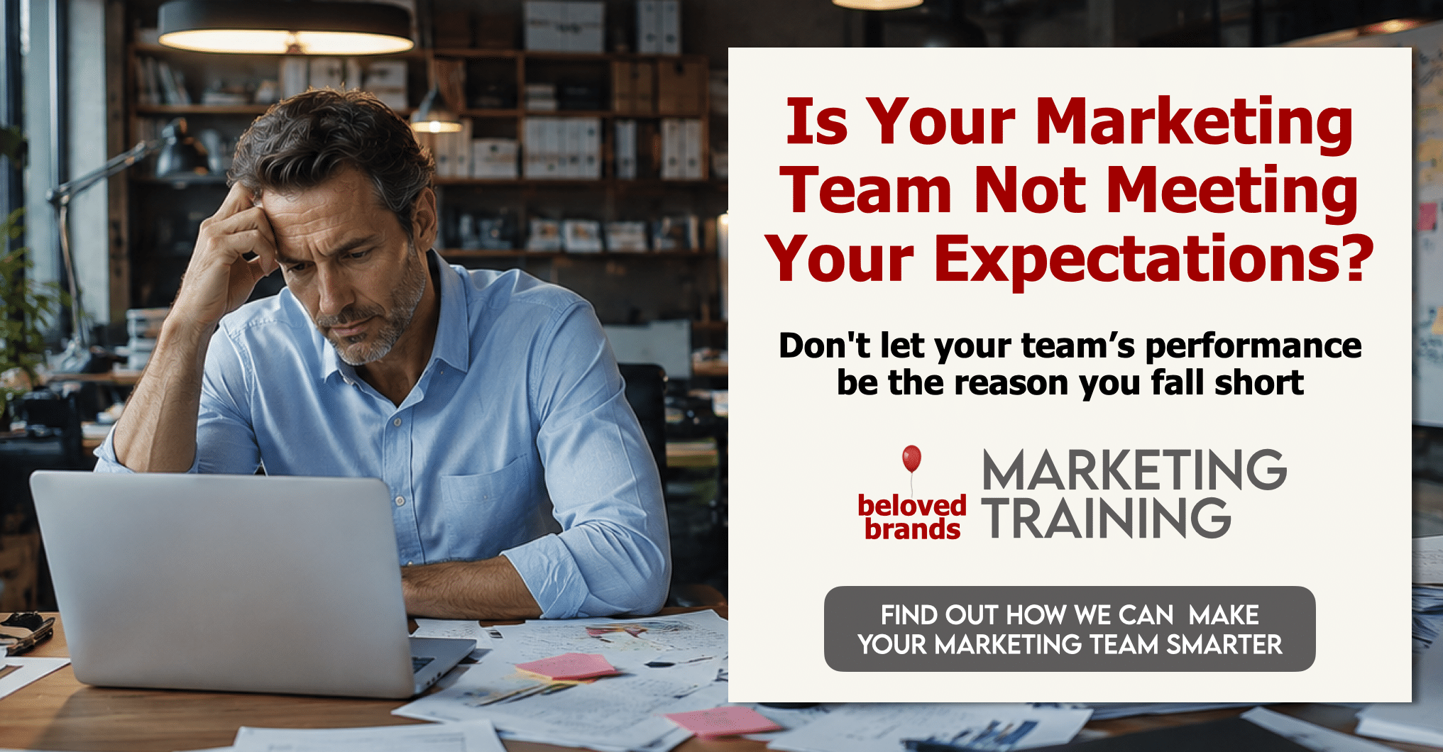 Beloved Brands Marketing Training Popup August 2026