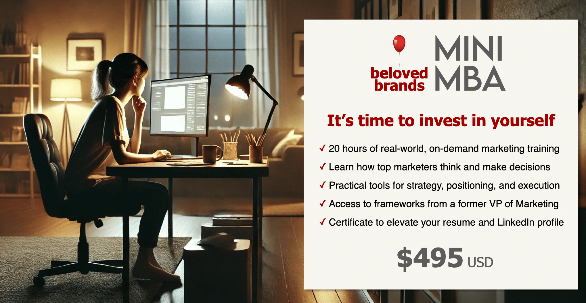Beloved Brands Mini MBA - Pricing