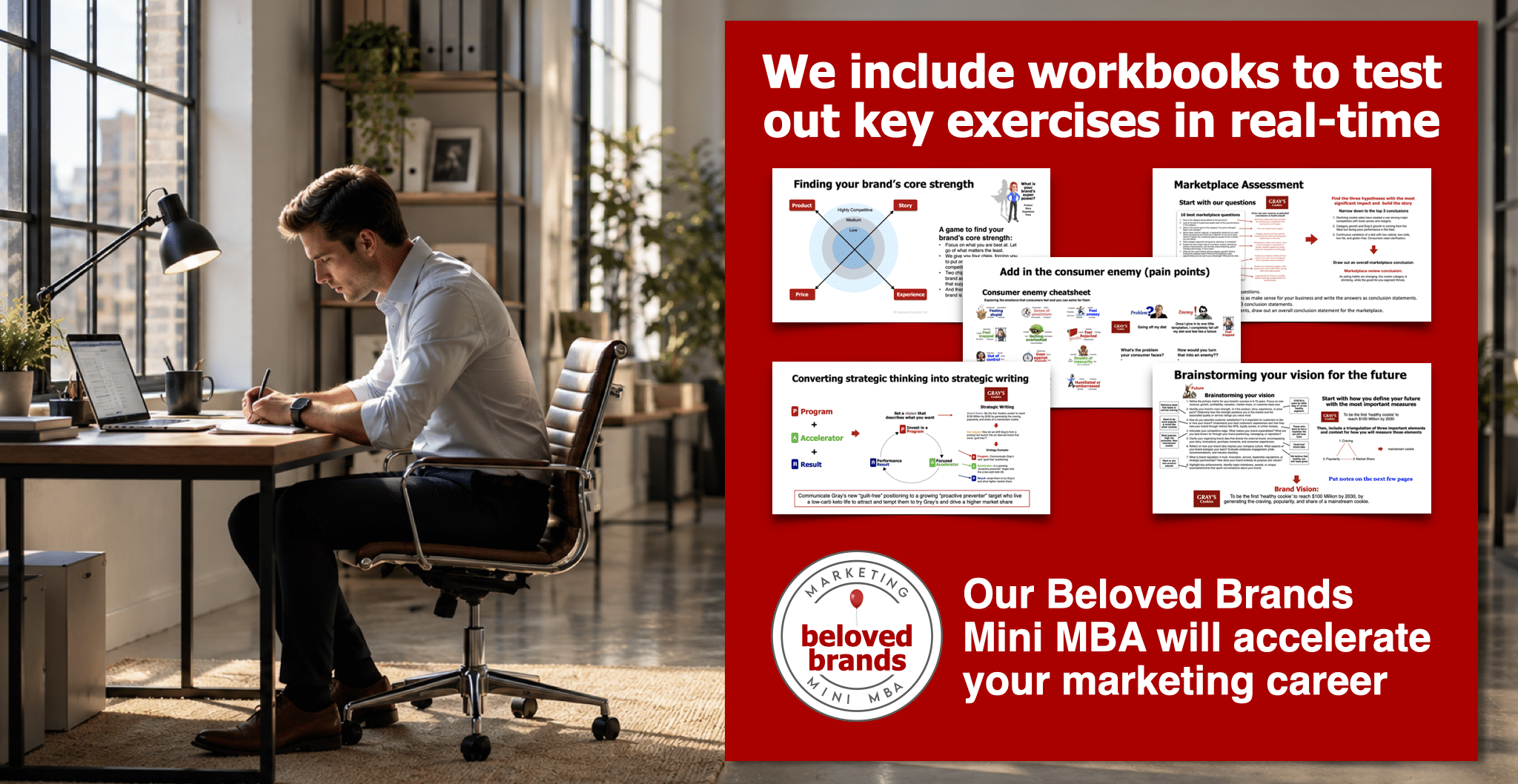 Beloved Brands Mini MBA - Online Marketing Course Workbooks