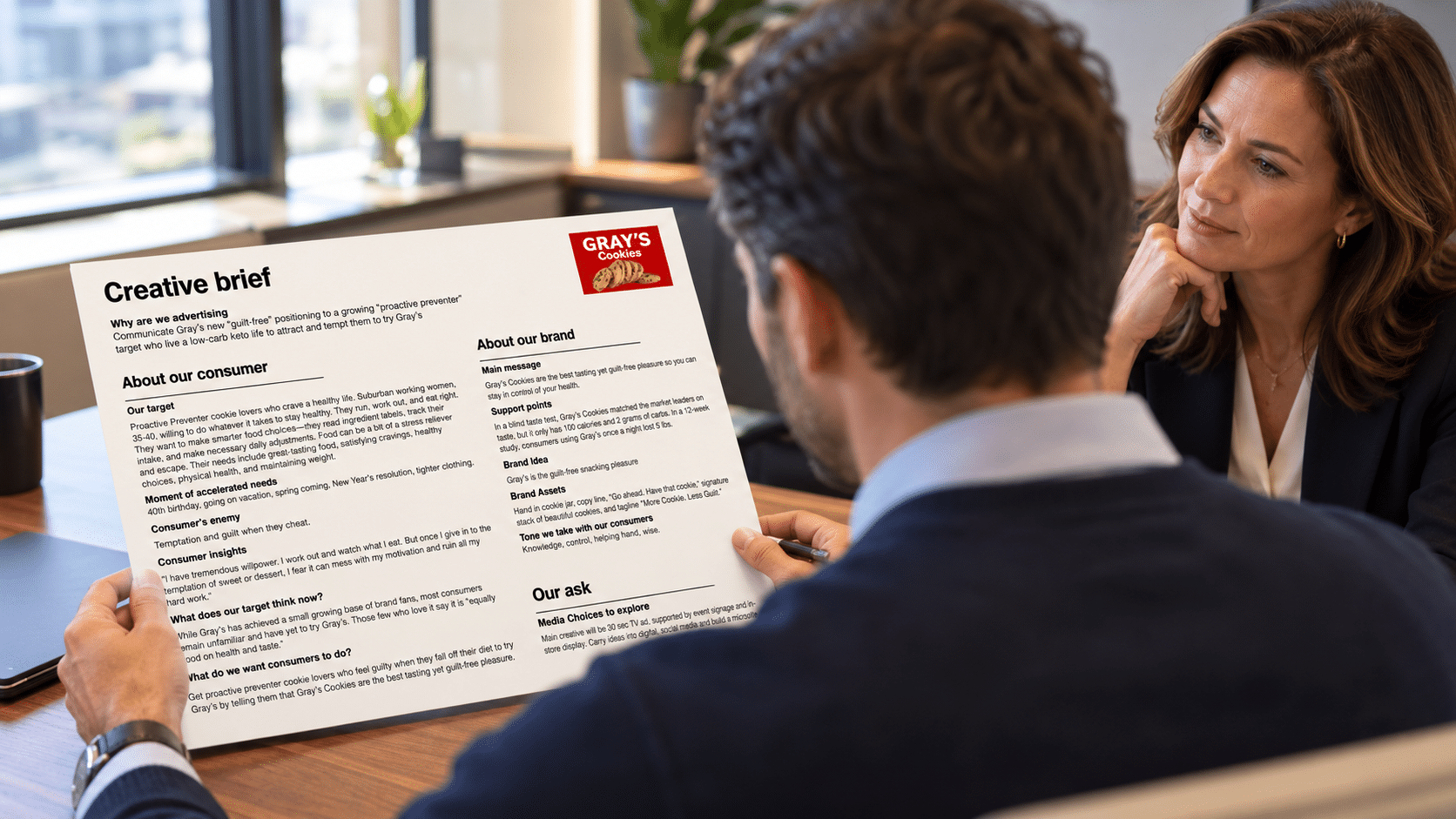 Creative Brief in action