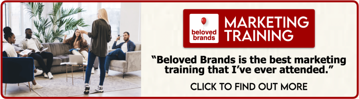 Beloved Brands Marketing Training Button