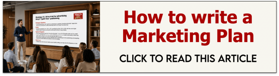 How to write a Marketing Plan