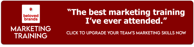 Beloved Brands Marketing Training Button