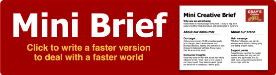 Mini Brief Mini Creative Brief